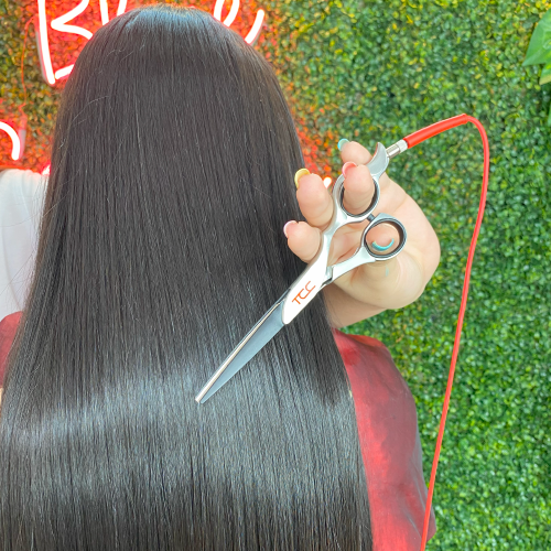 Corte CareCut para puntas abiertas en Blue Capilar Cali