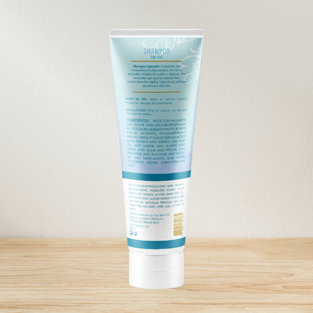 Shampoo Purify Fresh para limpieza profunda en Blue Capilar Cali
